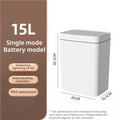 Smart Touches Bathroom Trash Can