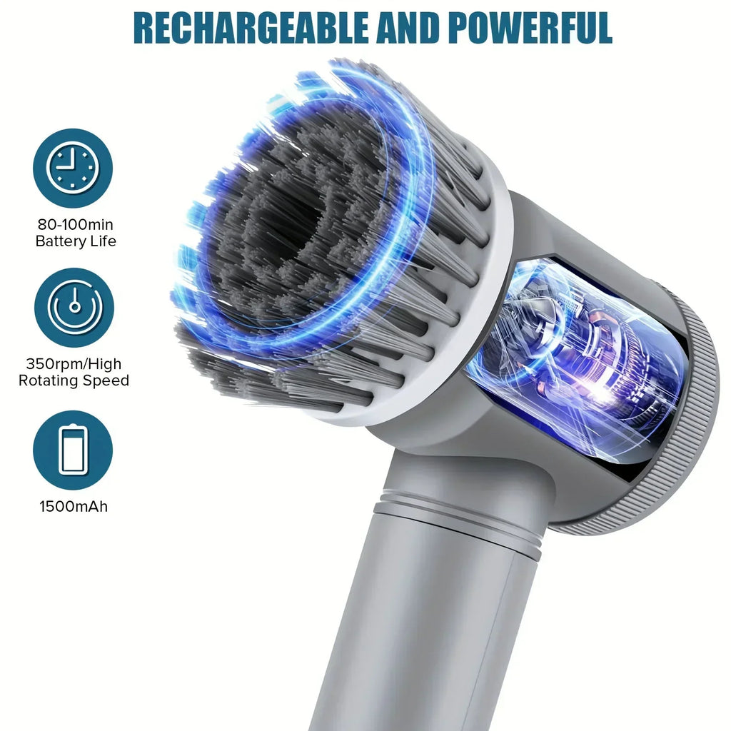 PowerScrub Electric Spin Scrubber