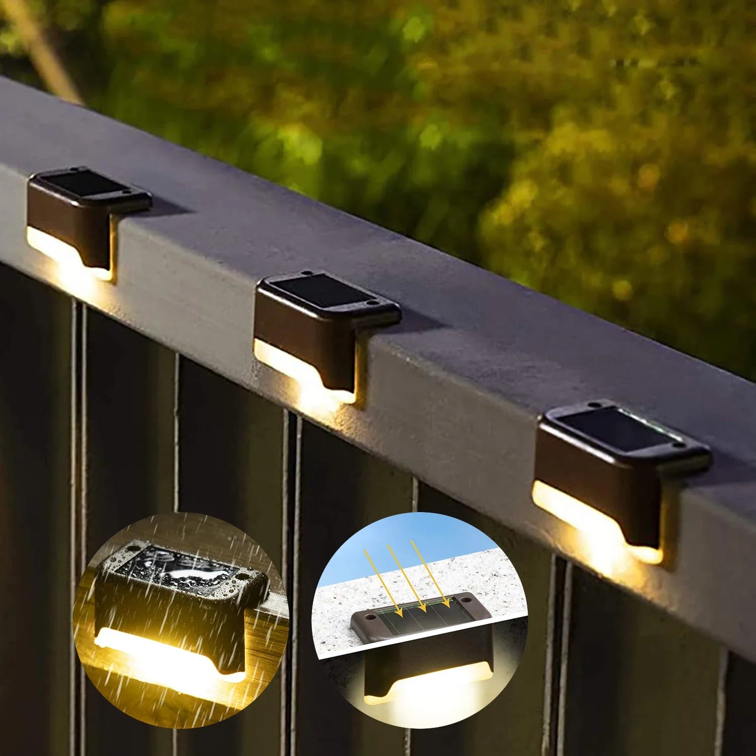 Solar LED Deck Lights