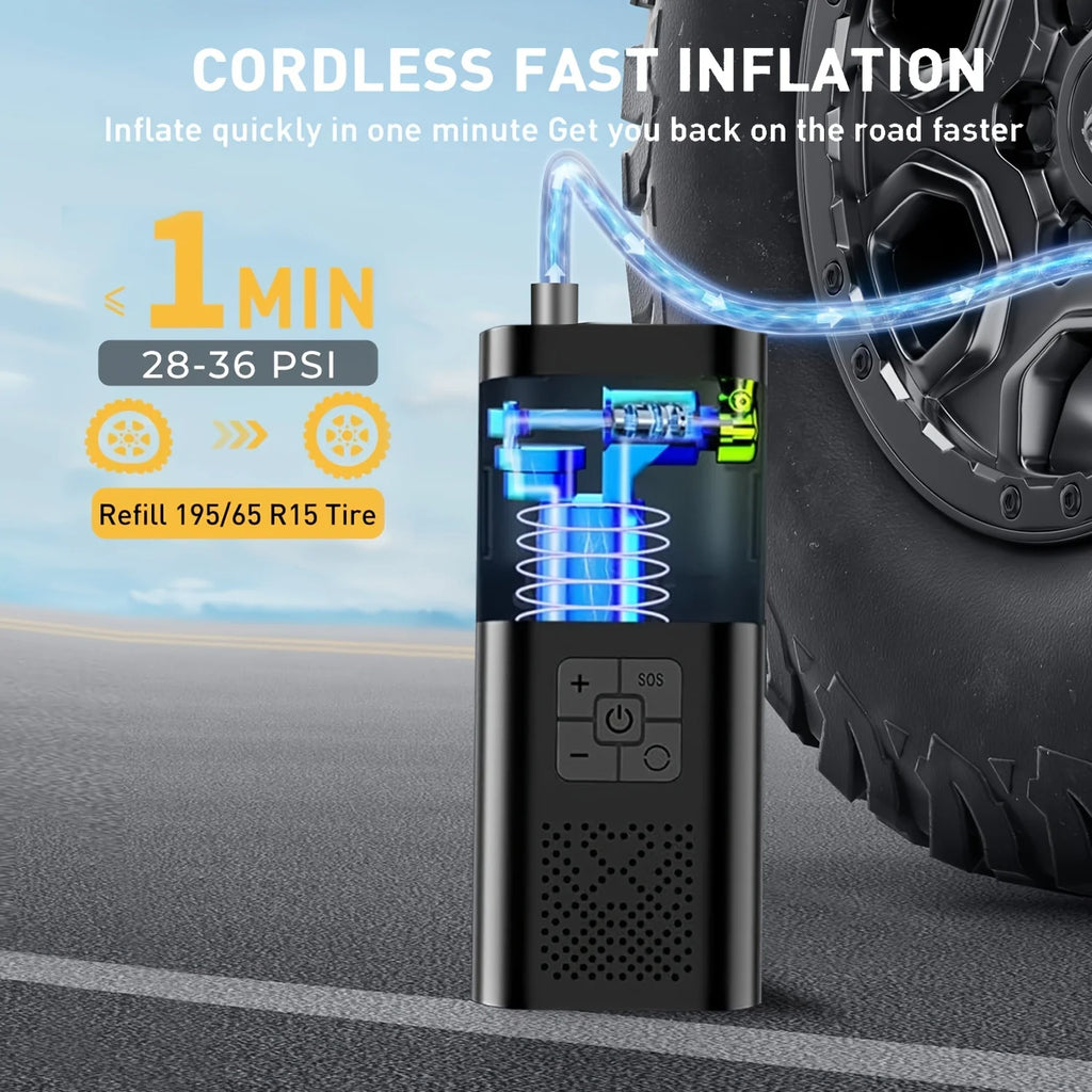 Lorivido AirPro-Portable Tire Inflator